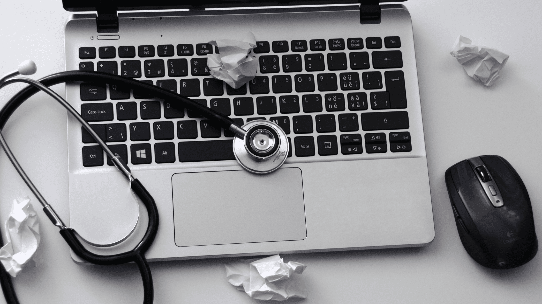 laptop with stethoscope what is the USMLE Exam